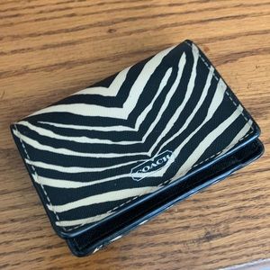 Coach wallet card holder